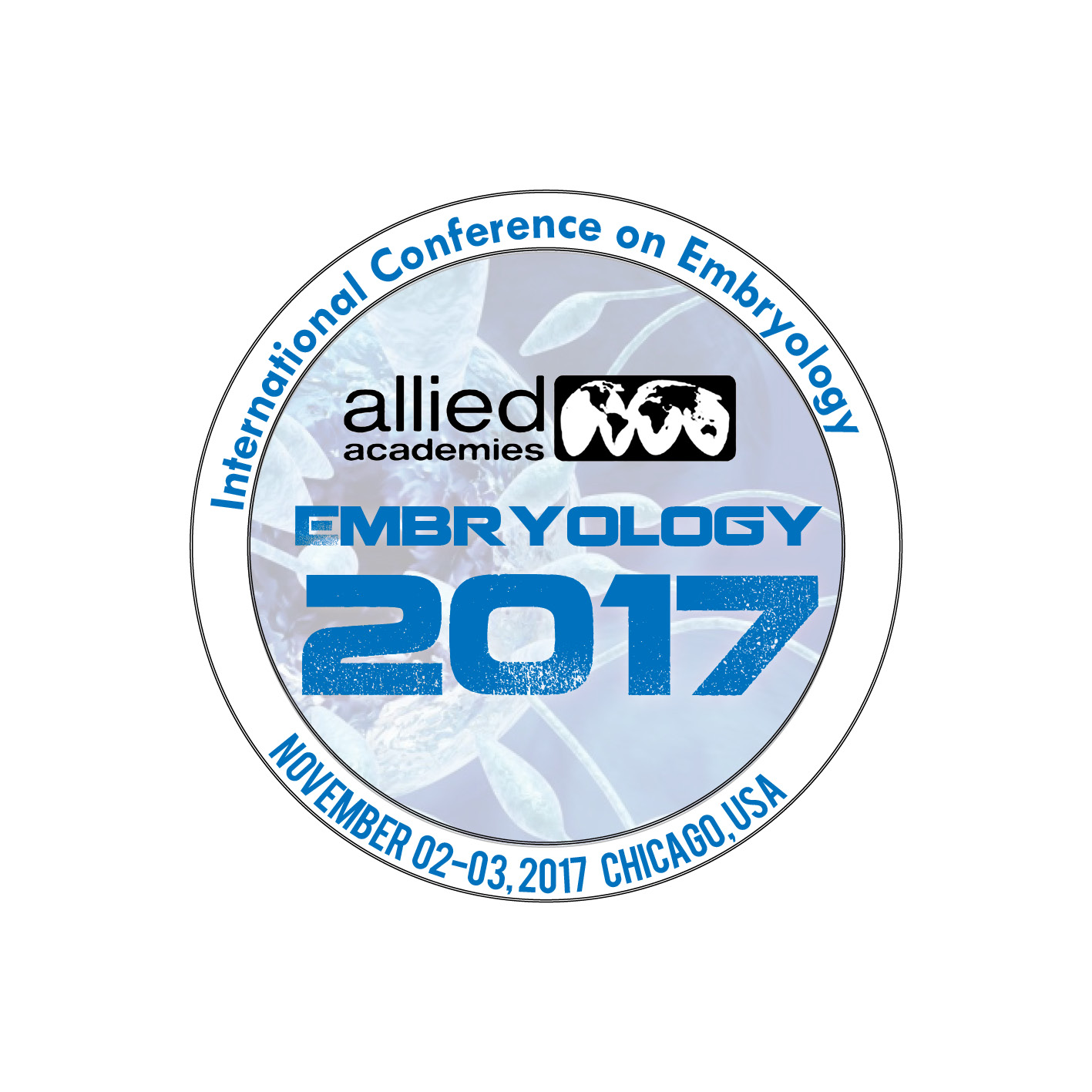 International Conference on Embryology 
Embryology 2017
November 02-03, 2017.
Theme: Conceptual History and Techniques in Modern Developmental Biology
